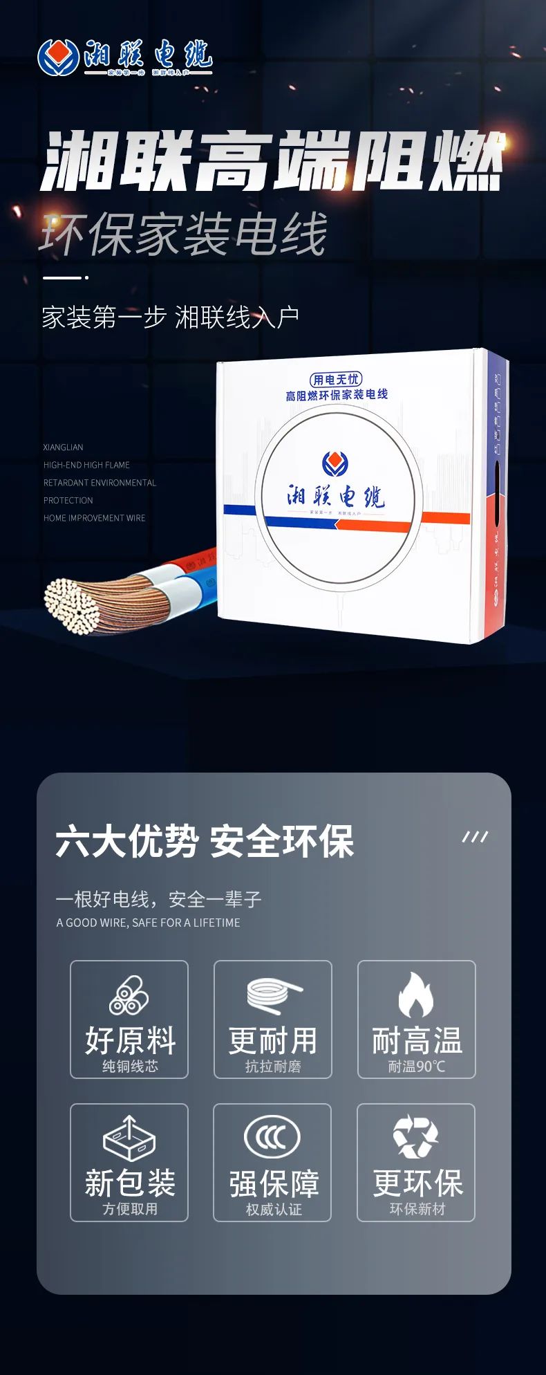 高端新品，雙層防護 品質升級，安全加倍 #安全用電你我湘聯(lián)